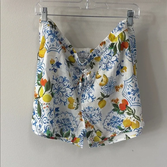 Johnny Was Citrus Sleep Short Set (100% Cotton!!)